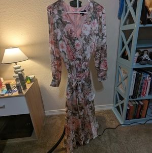 Tahari Floral Maxi Dress